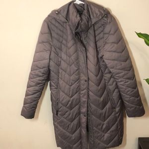 Kenneth Cole long quilted Jacket